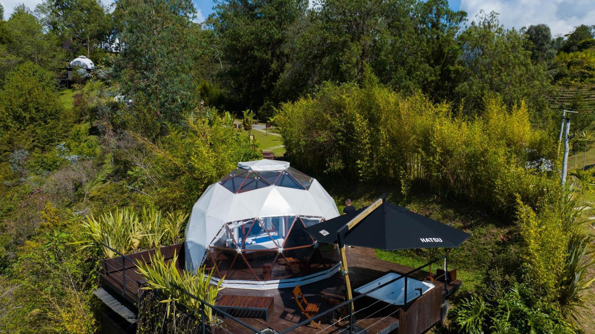 Hotel Domus Glamping Guatapé Exterior foto